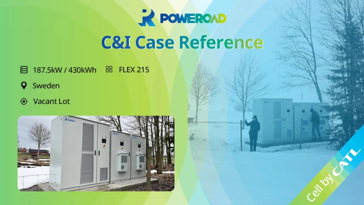 Commercial ESS Project Off Grid Energy Storage Solution in the Swedish Arctic Region