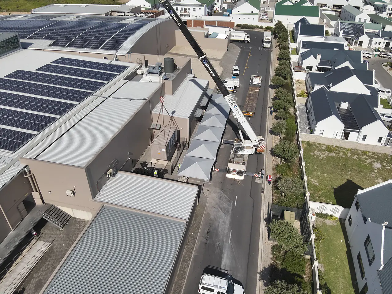 POWEROAD Successfully Delivered a Containerized ESS to South Africa2