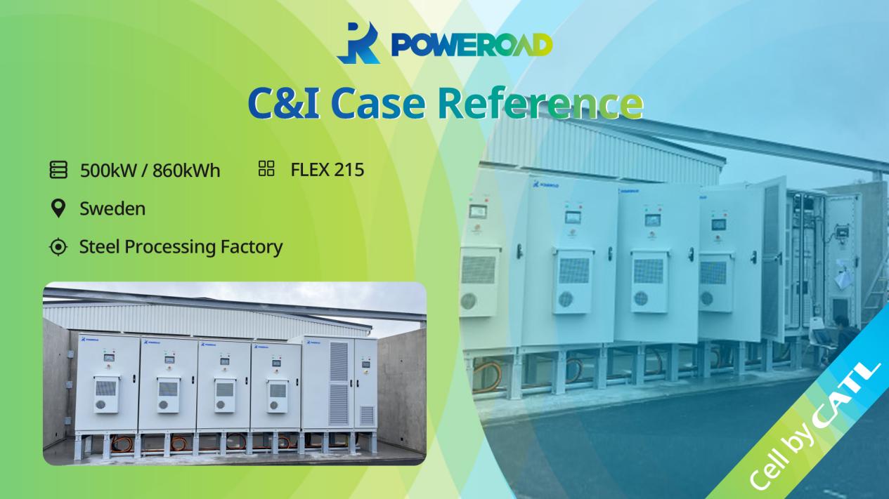 Industrial ESS Project Enhancing Energy Efficiency at a Steel Processing Factory in Sweden