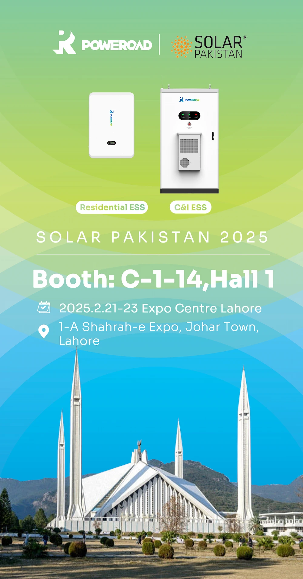 POWEROAD to Showcase Innovative Energy Storage Solutions at SOLAR PAKISTAN 2025