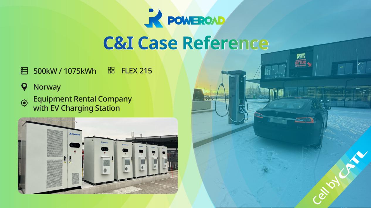 EV Charging ESS Project Smart Energy Storage for Sorby Utleie in Norway