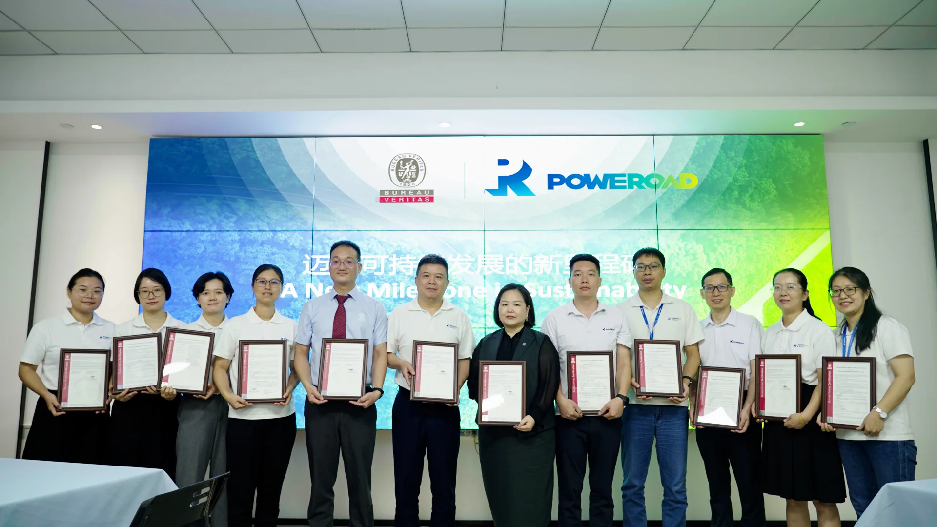 POWEROAD Awarded ESG Certifications by Bureau Veritas Strengthening Commitment to Sustainable Energy 4