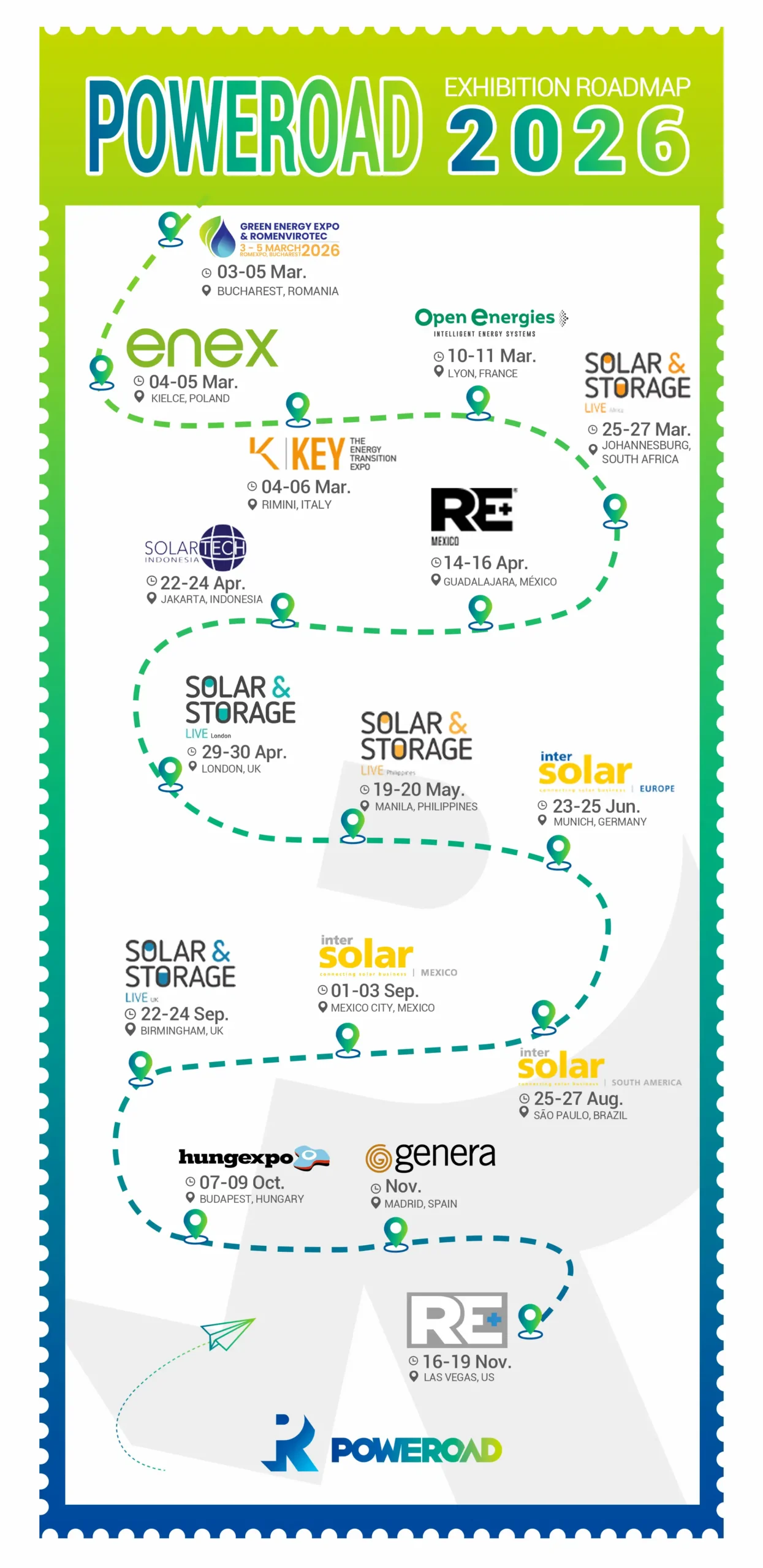 2026 Full Year Exhibition Schedule (Preview)