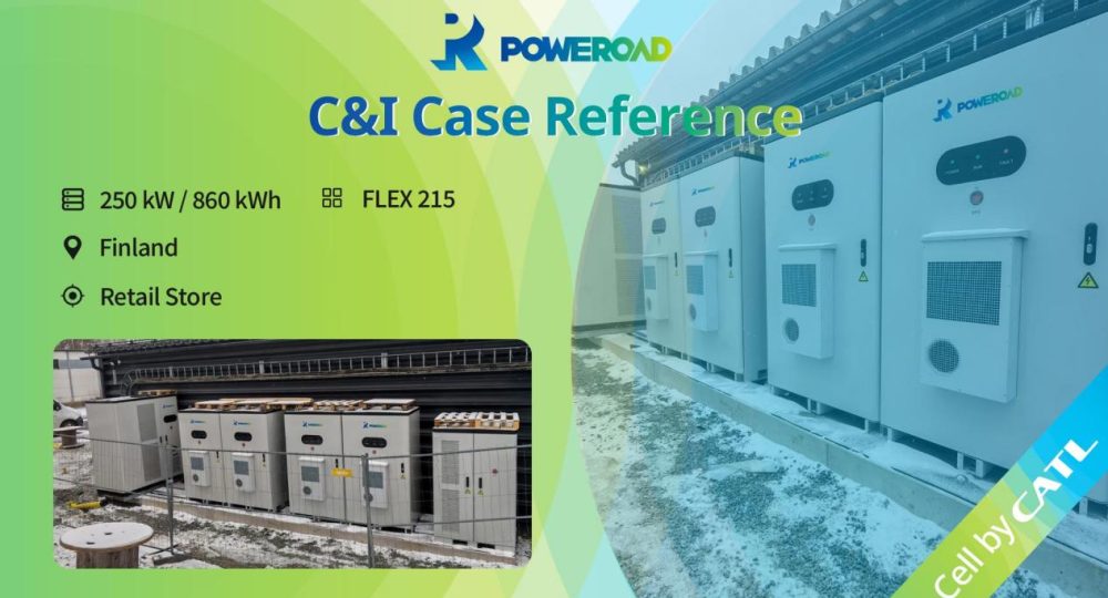 Commercial ESS Project A PV Storage Solution Empowering Green Retail in Finland