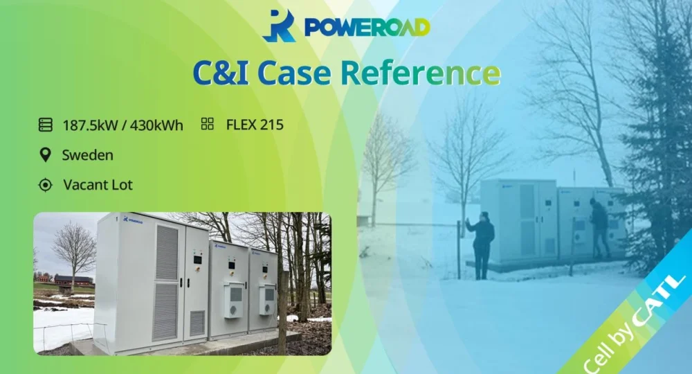 Commercial ESS Project Off Grid Energy Storage Solution in the Swedish Arctic Region