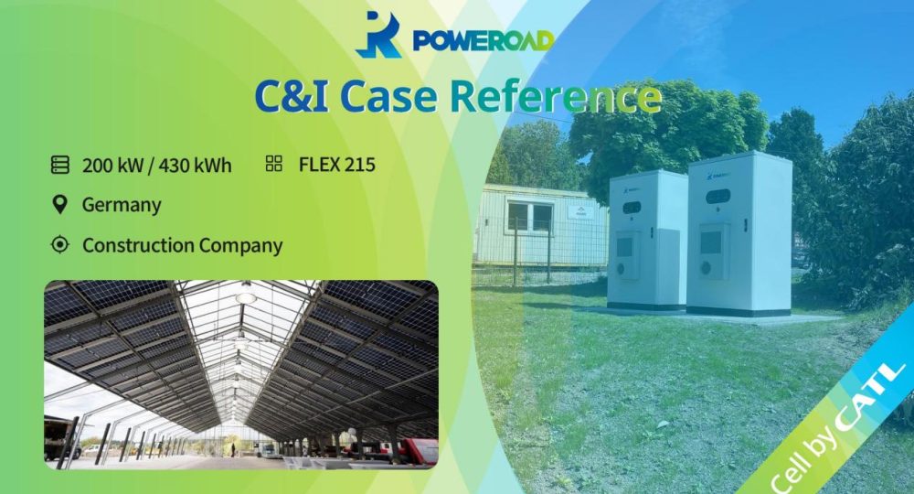 EV Charging ESS Project Sustainable Energy Empowers Green Construction in Germany