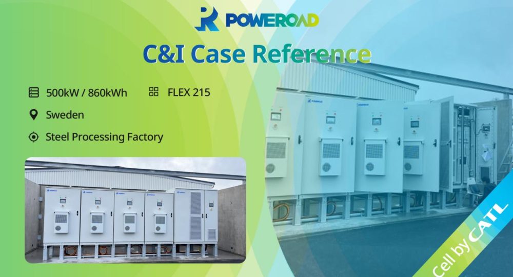 Industrial ESS Project Enhancing Energy Efficiency at a Steel Processing Factory in Sweden