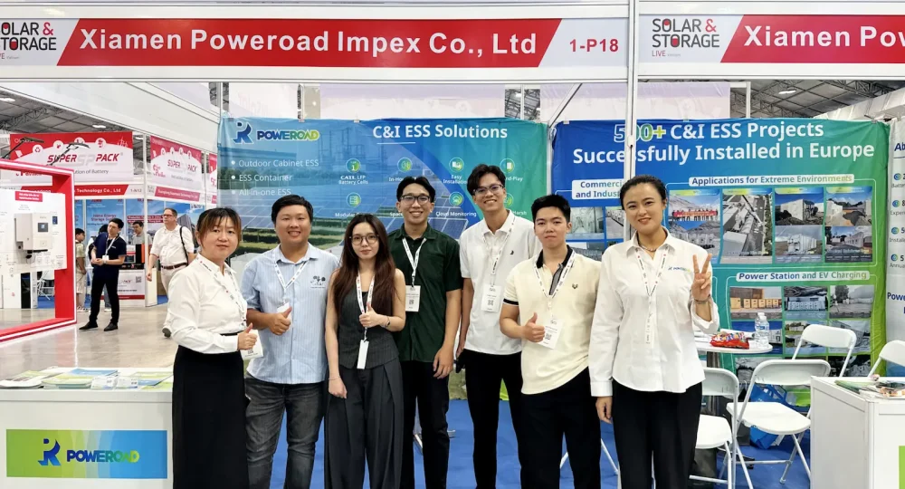 POWEROAD Showcases Cutting Edge Energy Storage Solutions at Solar Storage Live Vietnam 2025