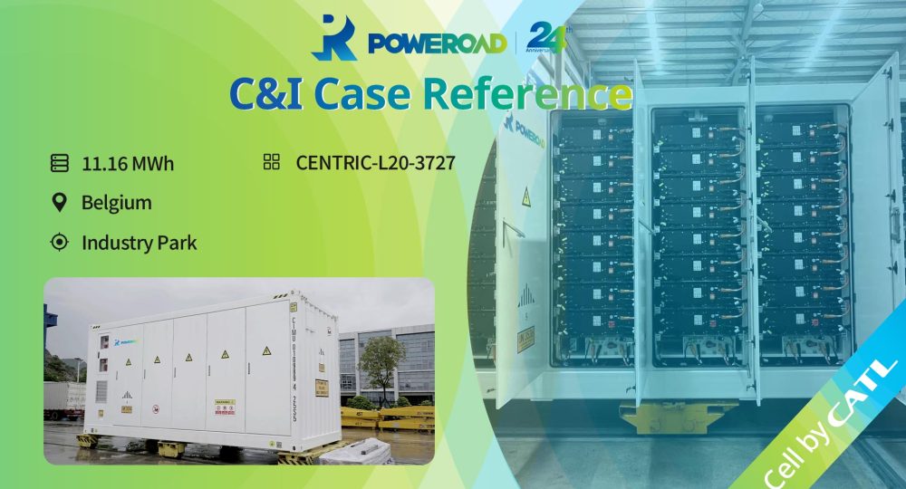 Utility ESS Project Supports Europe’s Energy Transition with POWEROAD 3.72 MWh Liquid-Cooling Containerized BESS